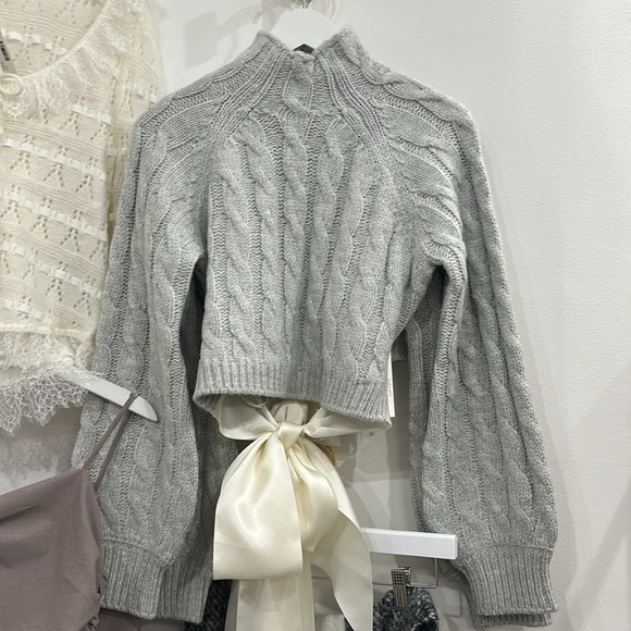 🍋For Love and Lemons Lise Chunky Sweater - Picture 2 of 5